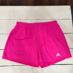 Adidas Women's Bright Pink Athletic Shorts